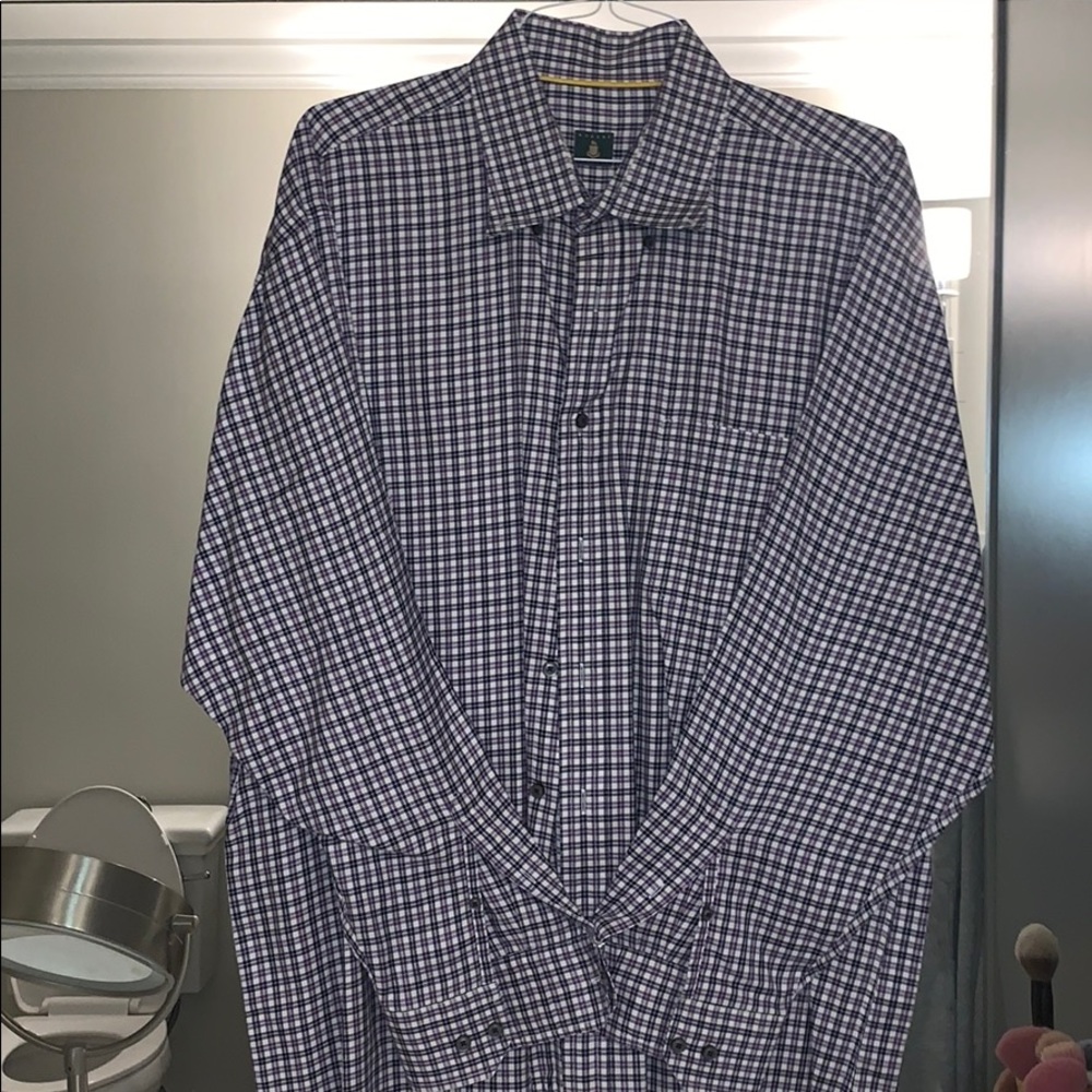Men’s Robert Talbott button down shirt